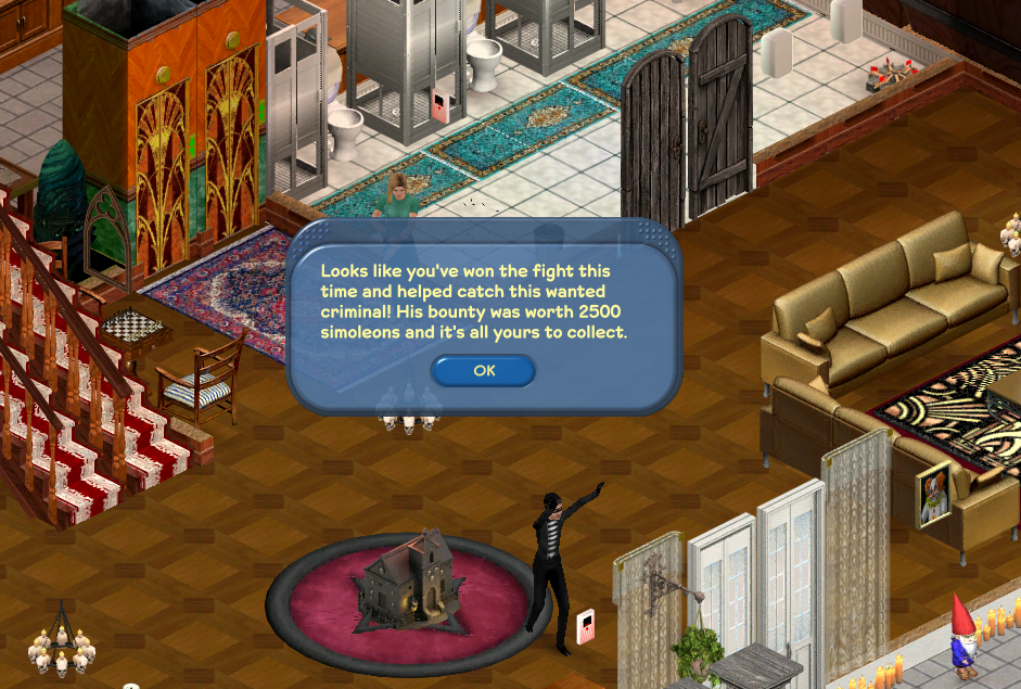 Bounty Reward Message